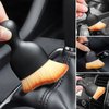 XIGUA Car Brush, Car Interior Cleaning Tool, Car Cleaning Brush Dust Collectors, Curved Design Dirt Dust Clean Brushes, Engine Compartment and Dashboard(2 PCS)