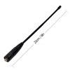 HYS NA-701 SMA-Female Ham Radio Antenna Dual Band VHF UHF Walkie Talkie Replacement Antenna for Baofeng BF-888S BF-UV5R BF-UV82 GT-3 BF-F8HP Handheld Radios
