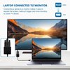 GRABOTE HDMI to VGA Adapter Compact and Portable Great Signal Conversion for Projectors and HDTVs Ideal for On-The-Go Use Lightweight Easy to Carry Advanced IC Chip for Optimal Performance