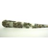 Generic Golden white green black iridescent marbled acrylic metal alligator hair claw