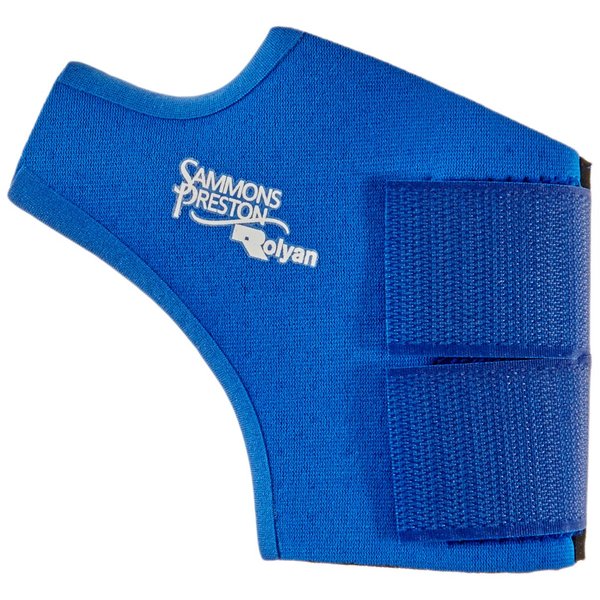 Rolyan Neoprene Wrap On Thumb Support, Wrist Compression Sleeve, Thumb Support, Thumb Brace Maximum Hand Function, Brace Support for Thumb Sprains and Strains from Sports Injuries, Right, Medium