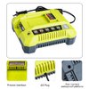 Compatible with Ryobi Battery Charger OP401 40V, WaxPar OP401 Battery Charger Compatible with Ryobi 40V Lithium battery OP4015 OP4026 OP4026A OP4030 OP4040 OP4050 OP4050A