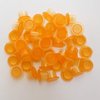 Needlehouse 1000pcs Tattoo Ink Caps Professional Tattoo Ink Cups With Base, Caps Plastic Pigment Cups Caps Tattoo Supplies (13 * 11mm)