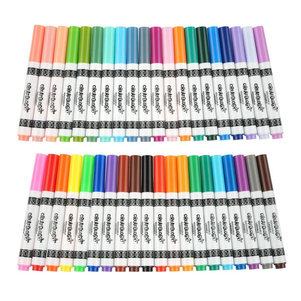 40ct Color Broad Line Washable Marker Set by Creatology™