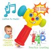 Toy Hammer w/Lights, Learning Mode and Music Mode – Baby Hammer Toy Plays 6 Short Kids' Songs, Counts 1-10 w/Baby, Changes Funny Expressions and Lights Up – for Kids 12 Months and Older