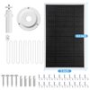 6V 4.5W Solar Panel Charge for Arlo Pro 3/ Pro 4/ Arlo Pro 5S/ Arlo Ultra/Ultra 2/ Arlo Go 2, IP 65 Waterproof for Continuous Power Supply in The Outdoor-Magnetic Connection Port-1Pack