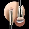 Makeup Brushes DPOLLA Pro Foundation Brush and Flawless Concealer Brush Perfect for Any Look Premium Luxe Hair Contour Brush Perfect for Blending Liquid,Buffing,Cream,Sculpting,Mineral Makeup