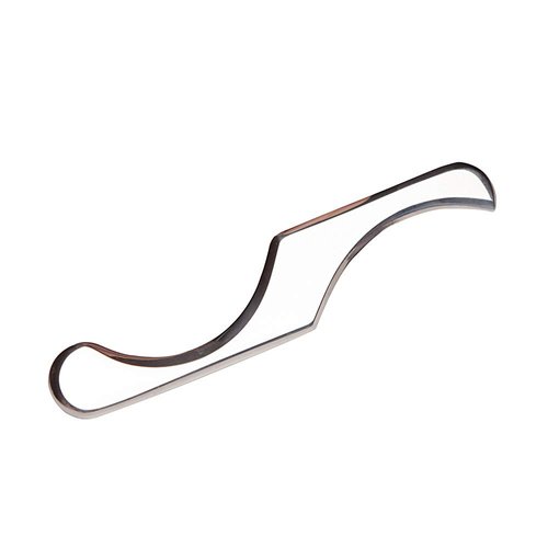 Stainless Steel Gua Sha Scraping Massage Tool - IASTM Tools Great Soft Tissue Mobilization Tool,Therapy Used for Back, Legs, Arms,Neck,Shoulder (S Shape)