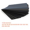 28 Pcs 120 to 3000 Grit Wet Dry Sandpaper Assortment 9 * 3.6 Inches for Automotive Sanding