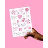 xo, Fetti Elder Millennial Birthday Temporary Tattoos - 44 iridescent styles | Birthday Party Decorations, Fun Birthday Girl Party Favors, HBD, Older Wiser Hotter, 20s, 30s