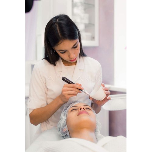 APPEARUS Face Mask Mixing Bowl 3-Pc Set - Professional Spa Facial Mask Mixing Tool (White)