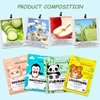 Animal Spa Mask, Character Masks Sheet- Penguin, Panda, Tiger, Cat -Nourishing & Moisturizing Effects For All Skin Types- Birthday Party Gift for her, Girls Night, Spa Night, Beauty Gift (4pack)