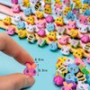 Mini Easter Erasers, 200 PCS Cute Mini Erasers, Corlorful Rabbit, Bees, Butterfly, Easter Egg Fillers, Novelty Pencil Erasers for Easter Party Favor and Art Supplies