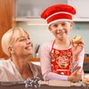 3 otters Chef Costume for Kids, 21PCS Kids Chef Set Kids Christmas Apron Fun Cooking and Baking Set Christmas Dinner Party Cooking