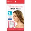 DONNA PREMIUM COLLECTION FRENCH MESH THIN HAIR NETS 3PCS