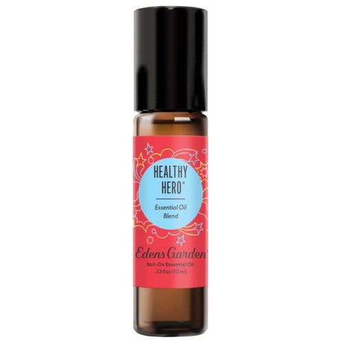 Edens Garden Healthy Hero "OK for Kids" Essential Oil Blend, 100% Pure & Natural Premium Best Recipe Therapeutic Aromatherapy Essential Oil Blends, Pre-Diluted 10 ml Roll-On