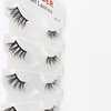 DAODER Eyelashes Half Lashes Natural Look Wispy Cat Eye Mink Lashes Flared Curly 15mm Fake Eye Lashes Extension Reusable Soft Light 3D False Eyelashes for Daily Wear 5 Pairs (8D Half Lashes Flared)