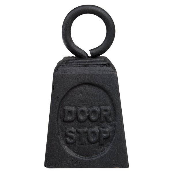 Esschert Design Weight Door Stop, Black