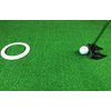 MAZEL Golf Putting Cup/Ring for Training Aid Indoor & Outdoor All-Direction Golf Practice Hole Golf Putting Accuracy Trainer (White Ring)