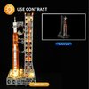 Vaodest LED Light for Lego 10341 NASA Artemis Space Launch System Building Blocks Model,Design and Configuration Compatible with Model 10341(Led Light Only, Not Building Block Kit)