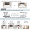 MIULEE Pillow Insert 12x20 Inch, Decorative Rectangle Throw Pillow Inserts, Premium Fluffy Pillow Forms Sham Stuffer for Sofa Couch Living Room
