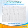 KEEPOW Steam Mop Replacement Pads 5 Pack Compatible with Shark S3500 Series S3501 S3601 S3550 S3901 SE450 S3801CO S3601D S2901 S2902 Steamer Pocket Mop Washable Microfiber for All Hard Floors Cleaner