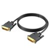 URELEGAN DVI Cable 6 Feet, DVI-D 24+1 Cord Male to Male Digital Video Monitor Cable for Computer, HDTV, Gaming, Monitor, Projector