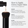 Saie Glowy Super Skin Tint Liquid Foundation - Hydrating Serum Foundation with Lightweight, Medium Coverage - Formulated with Hyaluronic Acid to Hydrate, Brighten and Plump - Shade 11 (1.01 oz)