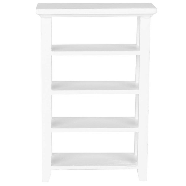 Miniature Furniture Model 4 Layers Shelf Display Rack 1:12 Doll House Accessory