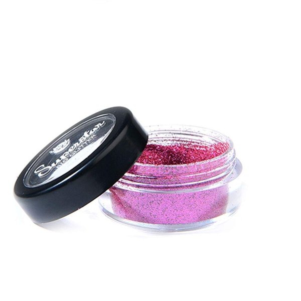 Superstar Biodegradable Loose Fine Glitter - Dark Rose (6 ml), Cosmetic Grade, Ecofriendly Glitter for Face, Body, Hair
