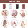 Rolybag Sanding Bands for Nail Drill 240 Pieces 3 Color Coarse Fine Grit Efile Sand Set 80#120#180#240#,2 Pieces 3/32 Inch Nail Drill Bits for Manicures and Pedicures