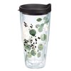 Tervis Kelly Ventura Eucalyptus Made in USA Double Walled Insulated Tumbler Travel Cup Keeps Drinks Cold & Hot, 24oz, Classic