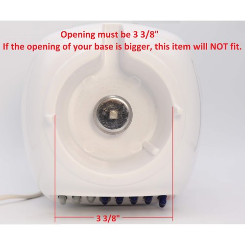 Blendin Replacement 40 Ounce -5 Cup- Square Top Plastic Blender Jar Set, Blender Cup Compatible with Oster and Osterizer Blenders, Complete Replacement Part Refresh Kit