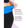 Stretch is Comfort Women's Foldover Plus Size Yoga Pants Black 3X