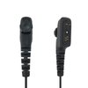 ProMaxPower Interchangeable earpiece Quick Release Female Adapter with Lapel mic PTT for Hytera PD700 PT500H H3