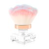 ANGNYA Nail Dust Brush for Acrylic Nails, Pink Rose Soft Brush Nail Art Dust Powder Remover Makeup Brushes Manicure Brush Clean Up Tools Nail Art Brush
