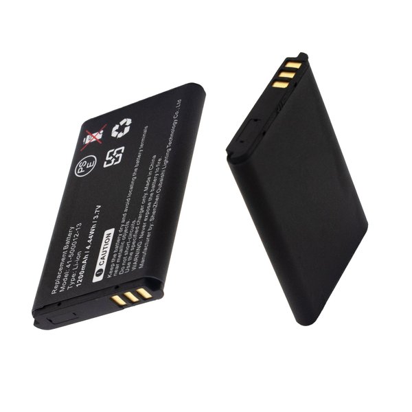 Replacement Battery for RTI 41-500012-13 ATB-1100-SANUF ATB-1100-sy3450,fits for RTI Pro, Pro24.i, Pro24.r, Pro24.r v2, Pro24.z,3.7V Li-ion 1200mAh/4.44Wh