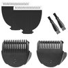 2 Pack Replacement Blades and Protecting Guards for Meridian Trimmer, Compatible with Meridian Body Hair Trimmer(Sage, Onyx, Ocean, Lava), Fit for Meridian Trimmer Blades for Meridian Shaver