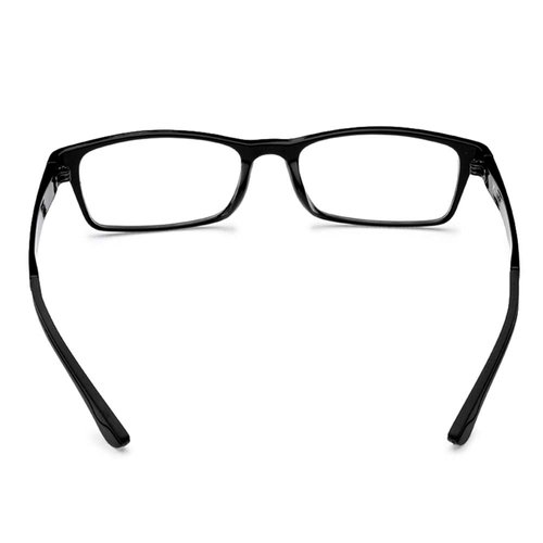 HUIHUIKK Distance Glasses Black Frame Shortsighted Myopia Glasses -2.50 Strength **These are not reading glasses**
