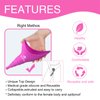 Female Urination Device,Reusable Silicone Female Urinal Foolproof Women Pee Funnel Allows Women to Pee Standing Up,Women's Urinal is The Perfect Companion for Travel and Outdoor (Fuchsia)