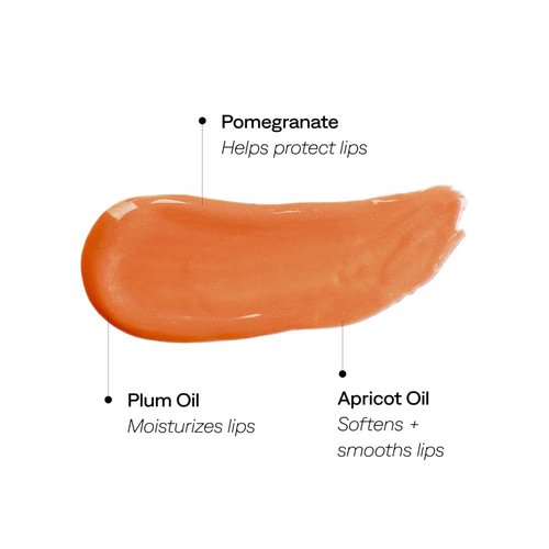 Provence Beauty Peach Moscato Lip Oil – For Nourished Lips - Lush Peach Moscato Lip Oil - Hydrating, Sheer Color, Boosts Lip Health With Natural Oils