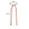 Chaormrey 6pcs Hair Bows Hair Clips for Women,Hair Ribbon with Long Tail hair clasp Hair Accessories for Women Wedding Party Gifts