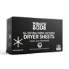 Molly's Suds Fabric Softener Dryer Sheets for Sensitive Skin | Plant-Based Static Reducer, Plastic-Free Packaging | Unscented (120 Sheets)