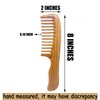 Comb Moreinday Hair Comb Wooden Comb Anti-Static Wood Comb Green Sandalwood Combs for women Men