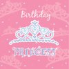 Creative Converting Birthday Princess Luncheon Napkins (16ct)