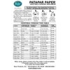 Patapar Paper, Vegetable Cooking Parchment - 24"x24", 6 Reusable Sheets