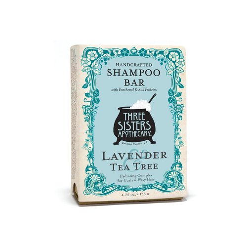 Three Sisters Apothecary Daily Solid 4.75 oz. Shampoo Bars (Lavender and Tea Tree)