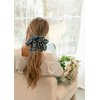 Bow Knot Hair Clips for Women Falling Floral Barrette Bow Hair Clip Boho Metal French Hair Clips for Thick and Fine Hair Cute Hair Accessories