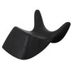 Beaupretty Neck Rest Cushion Shampoo Bowl Neck Rest Bath Pillow Hair Salon Head Pillow Universal Fits Any Bowl For Salon Hair Hairdressing Washing Sink Basin Black
