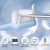 SUREE Extra Soft Toothbrush for Sensitive Teeth, Upgraded 10000 Bristles Nano Toothbrush, Ultra Soft Toothbrushes for Adults & Elders, Portable Manual Toothbrush with Individual Travel Case (4 Pack)